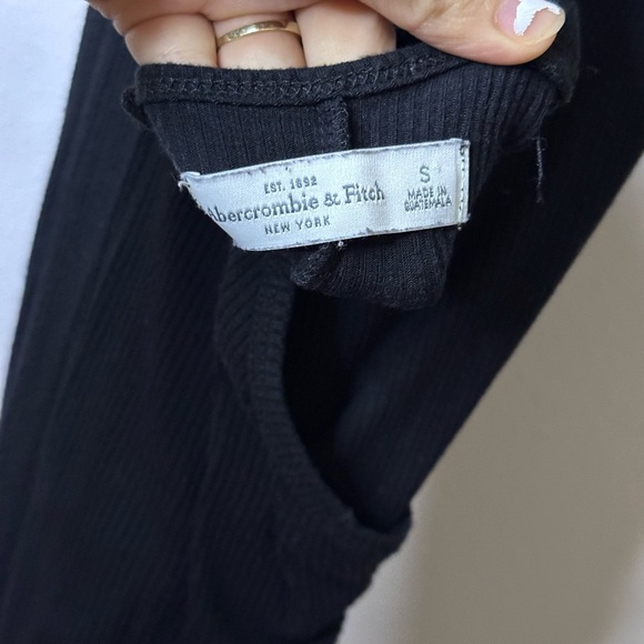 Abercrombie &‎ Fitch Women Bodysuit Black Size Small. - Picture 7 of 9